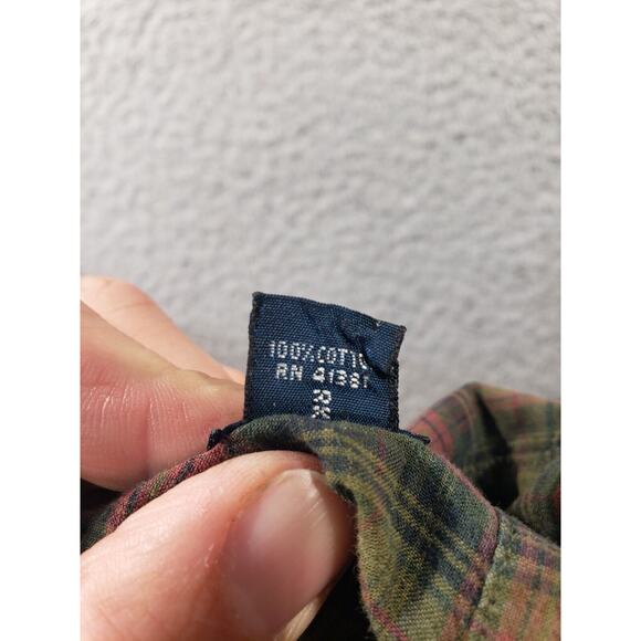 Vintage Ralph Lauren Shirt Men's XL Extra Large Classic Fit Button Up Plaid - Picture 8 of 12